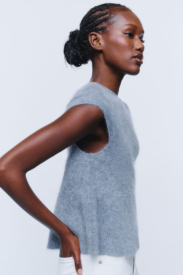 By Anthropologie 100% Brushed Cashmere Top #4