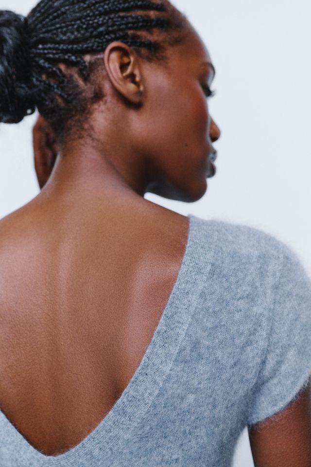 By Anthropologie 100% Brushed Cashmere Top #5