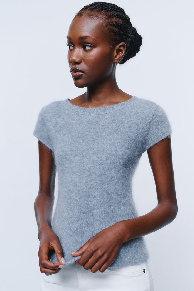 By Anthropologie 100% Brushed Cashmere Top #2