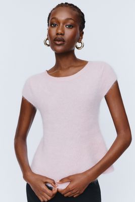 By Anthropologie 100% Brushed Cashmere Top
