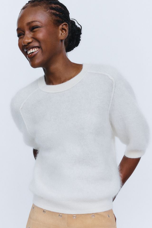 Maglione a Maniche Corte Kaia in 100% Cashmere Pilcro #4