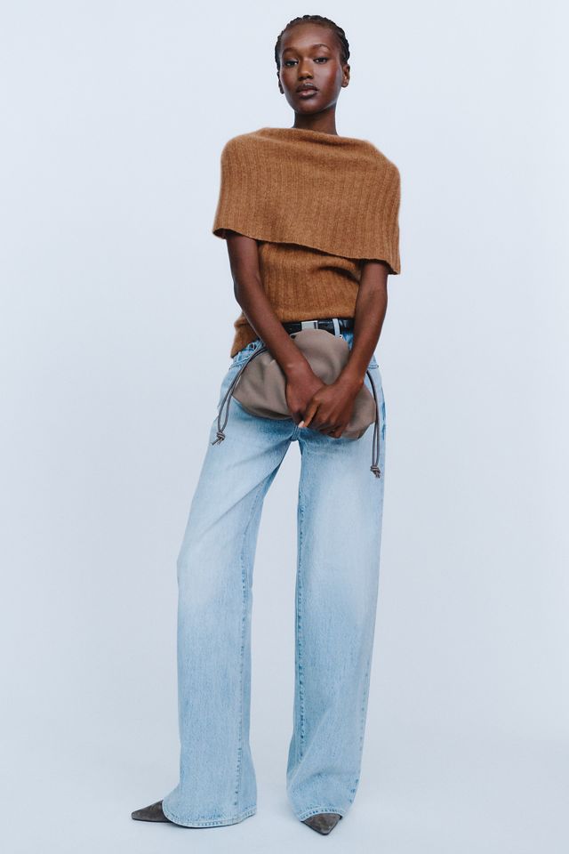 Maeve 100% Cashmere Cowl Cape Sweater #4