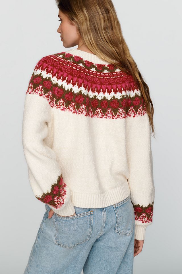 Pilcro Cotton Wool Blend Henley Sweater #3