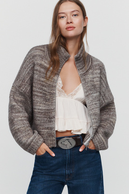 Pilcro Wool Blend Funnel Neck Sweater by Anthropologie