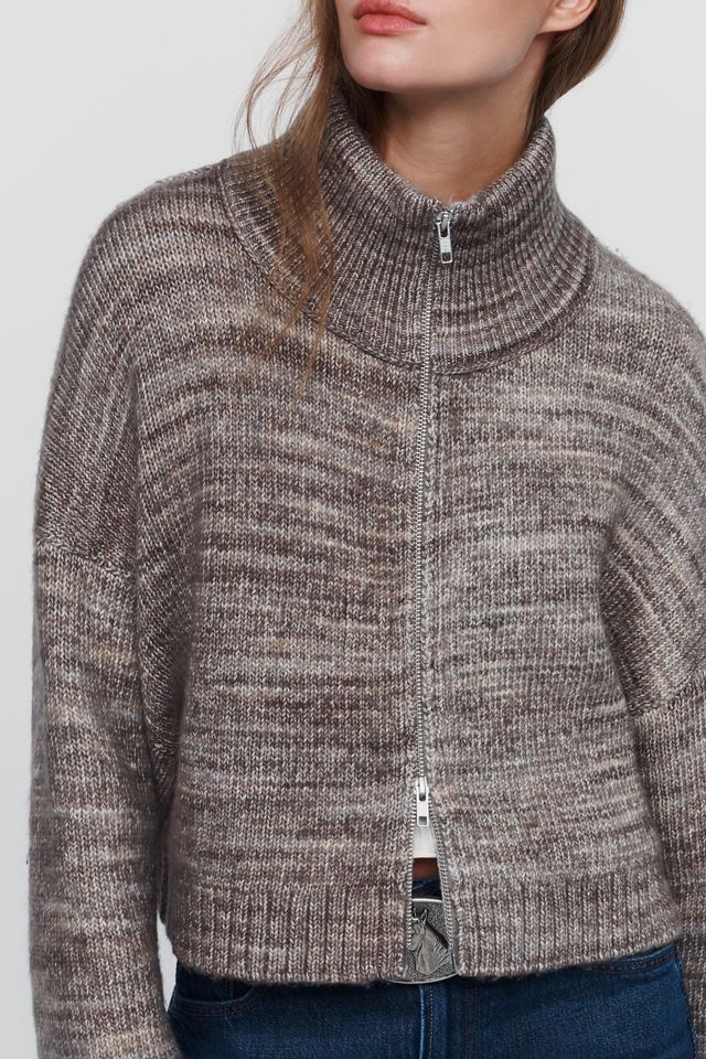 Pilcro Wool Blend Funnel Neck Sweater #1