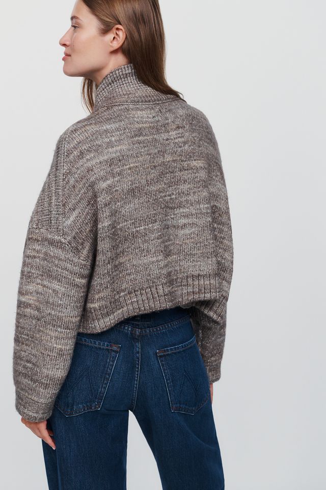 Pilcro Wool Blend Funnel Neck Sweater #3