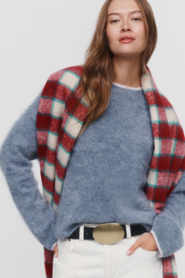 Pilcro Oversized Crew Neck Sweater by Anthropologie