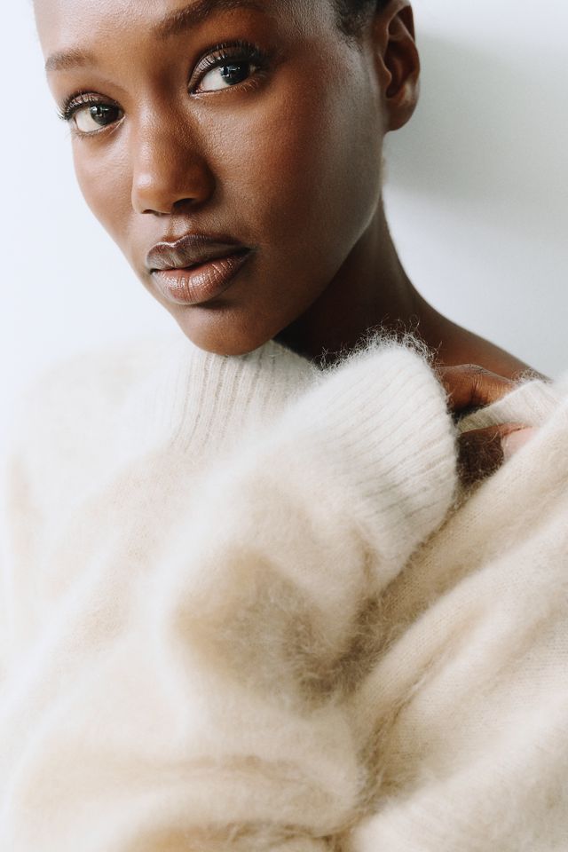 By Anthropologie 100% Brushed Cashmere Sweater #4