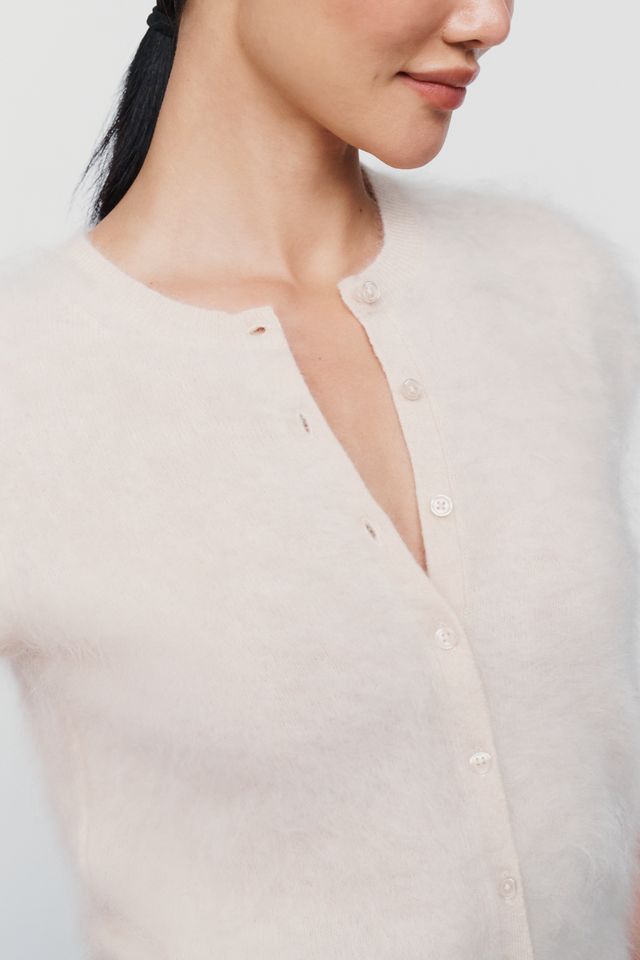 Maeve Coco 100% Cashmere Short Sleeve Cardigan #2