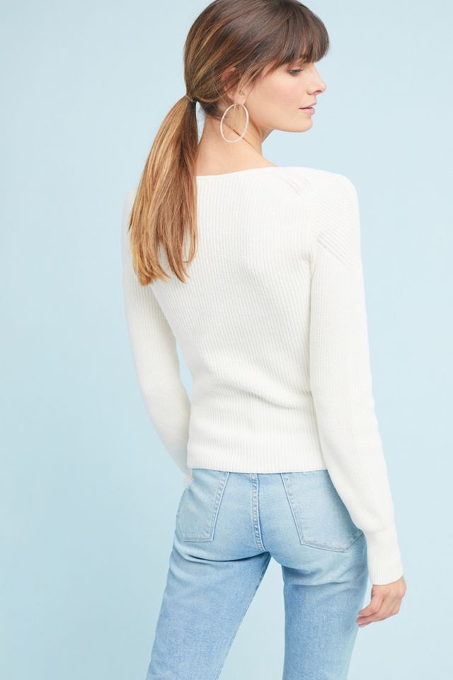 Wrapped V-Neck Sweater #3