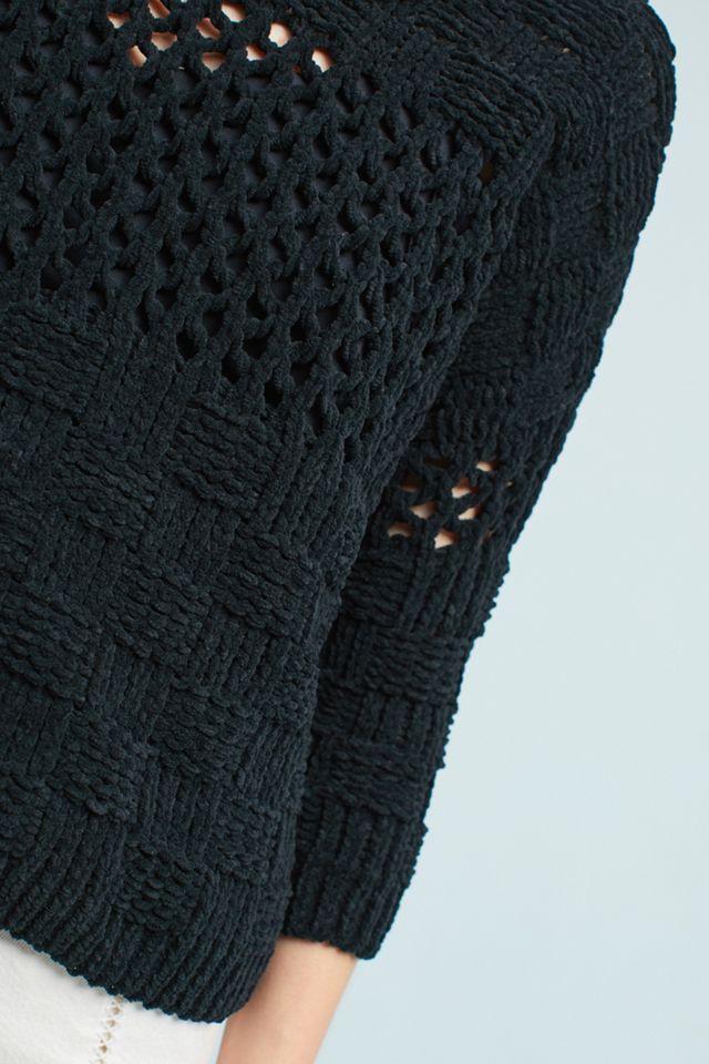 Chenille Stitched Pullover #2