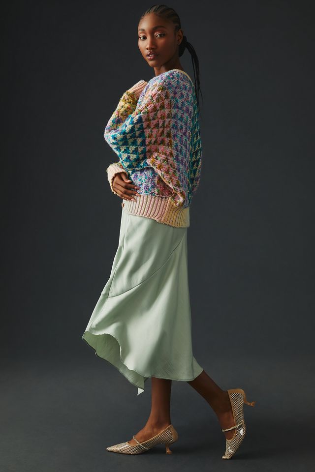 Por Anthropologie Cardigan recortado #1