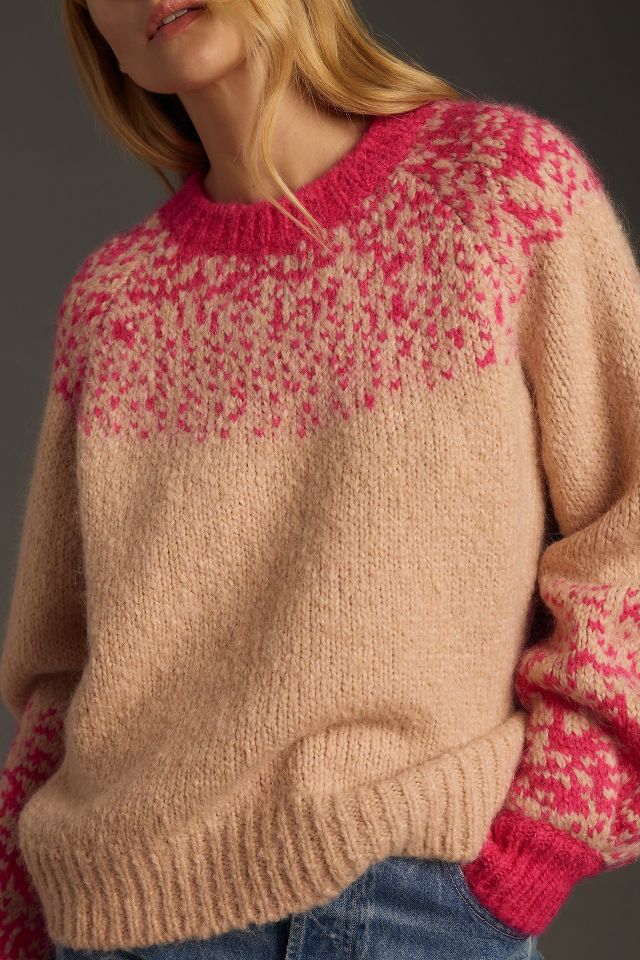 Anthropologie fair hot sale isle sweater