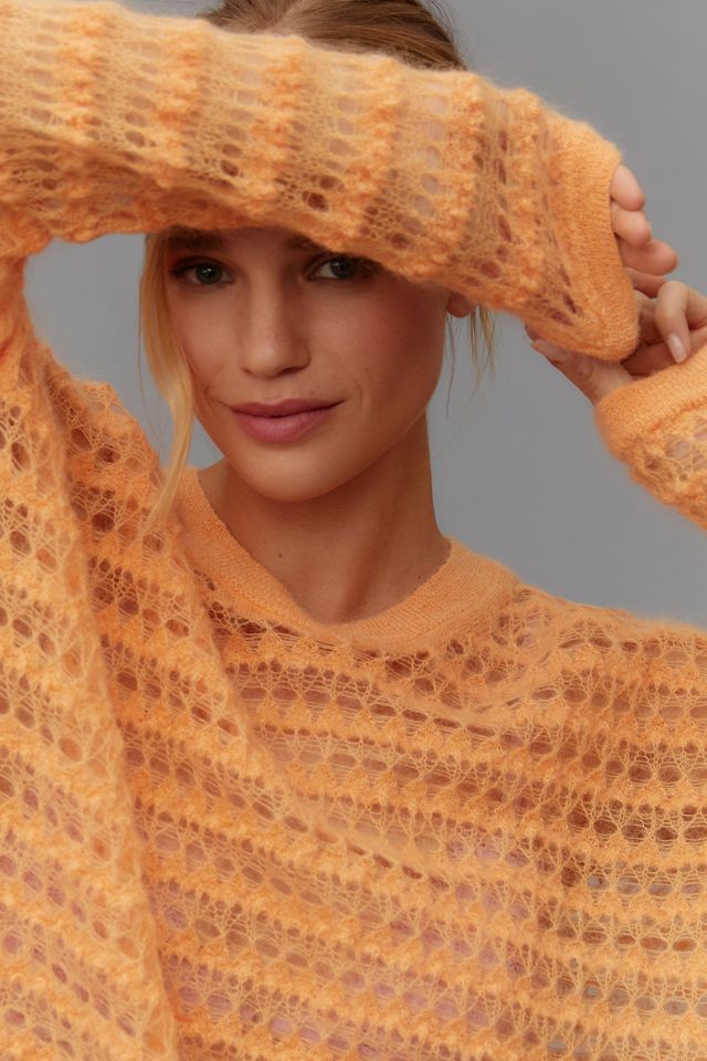 Pilcro Open-Stitch Pullover Sweater #2