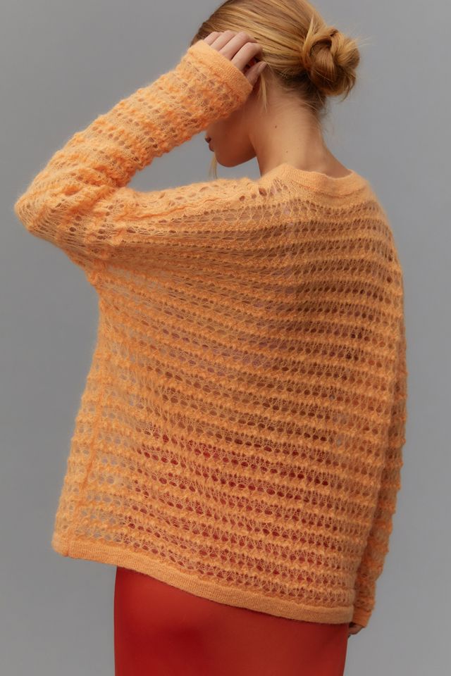 Pilcro Open-Stitch Pullover Sweater #3