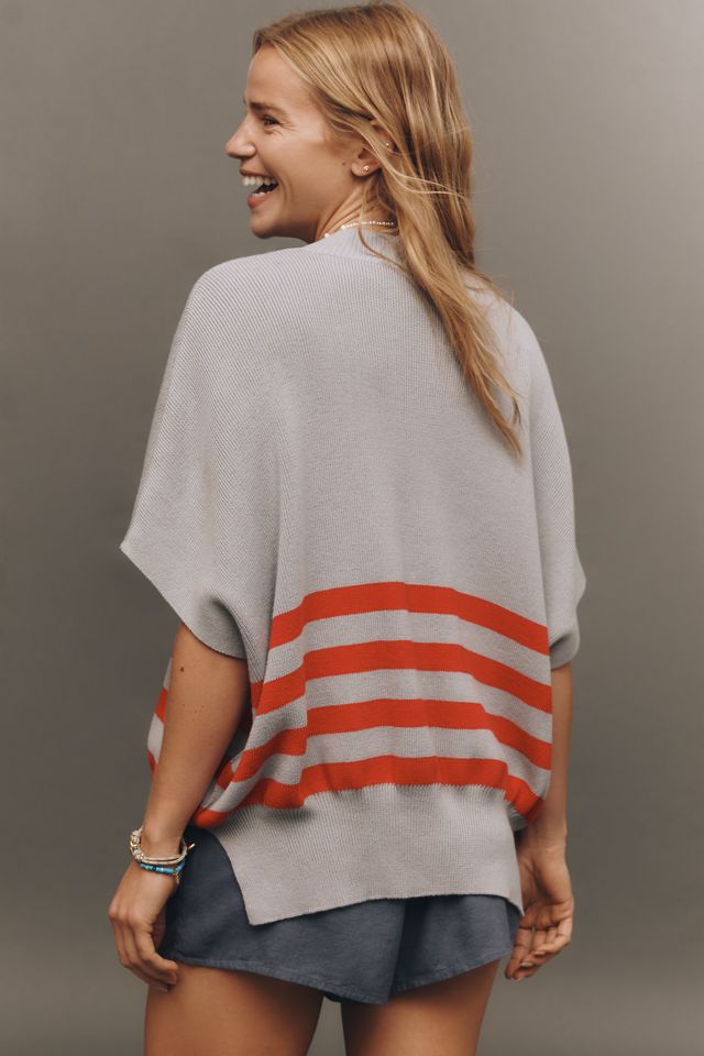 Maeve Oversized Short-Sleeve Sweater #2