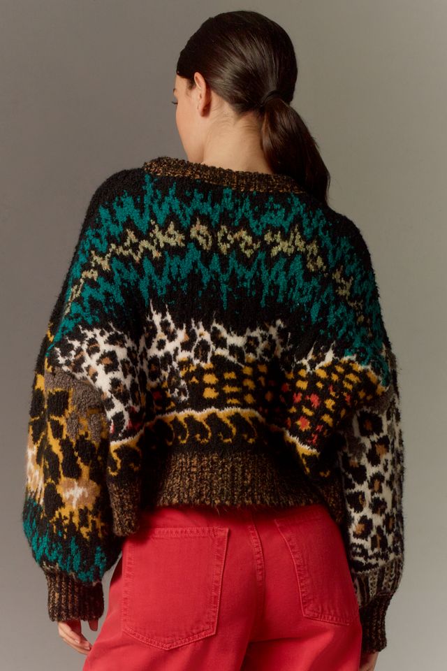Pilcro Relaxed Crew-Neck Jumper #1