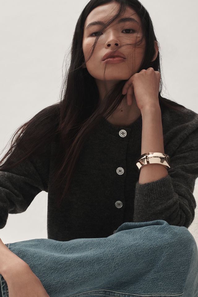 By Anthropologie Crew-Neck Cardigan Sweater #2