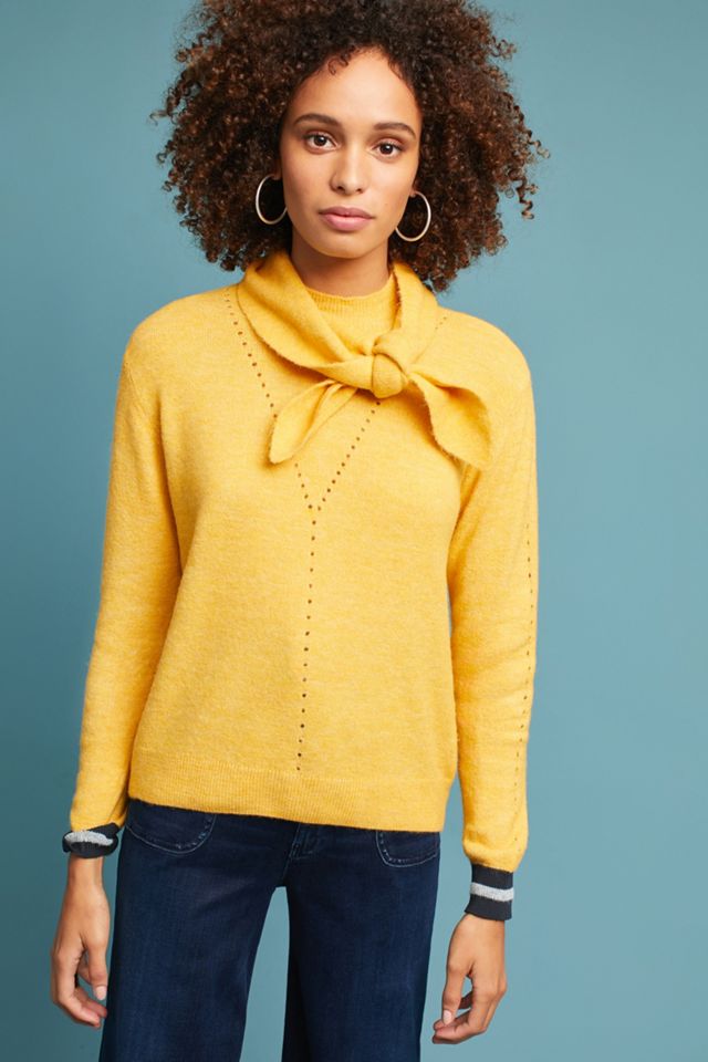 Tami Tie-Neck Pullover #1