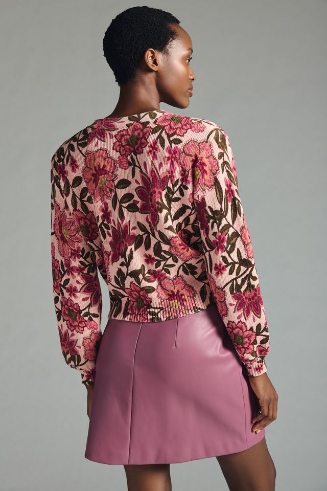 Kachel Floral Cardigan Sweater #1