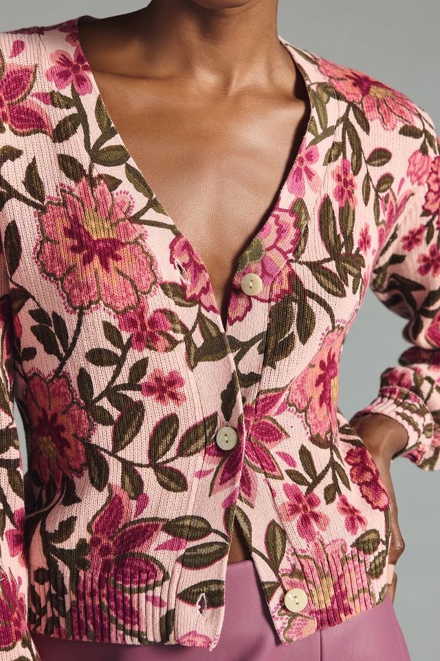 Kachel Floral Cardigan Sweater #2