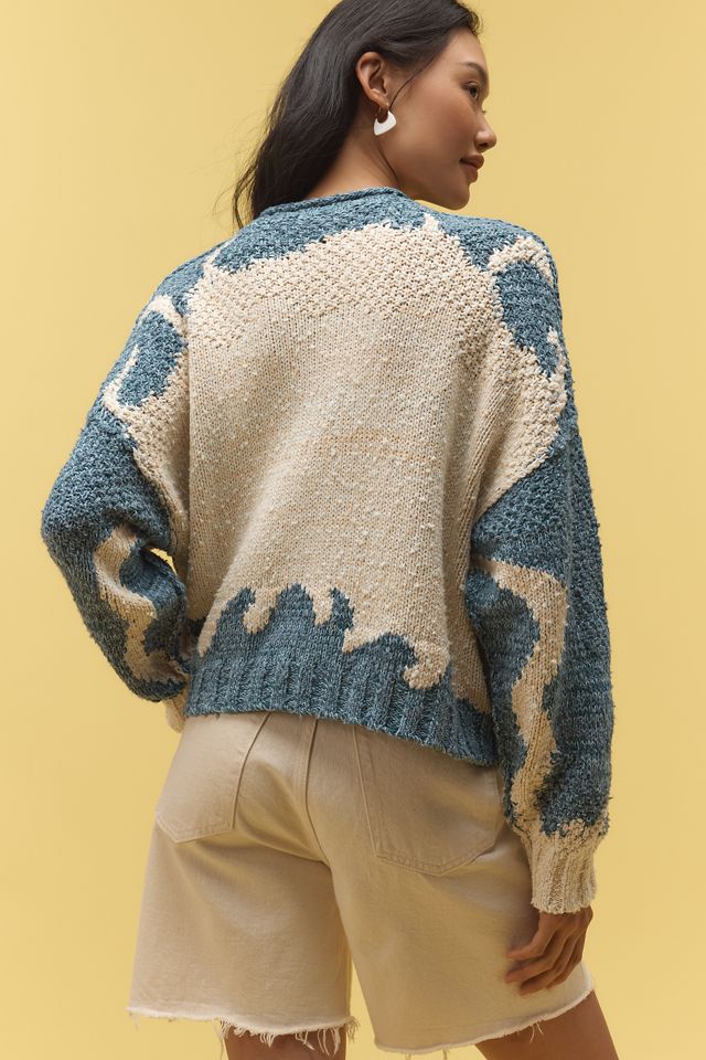 Pilcro Pullover Long-Sleeve Crew-Neck Icon Sweater