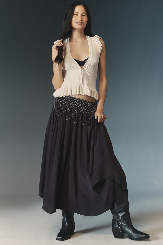 Pilcro Ruffled Peplum Sweater Tank #2