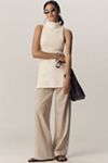 Pilcro Mock-Neck Sleeveless Knit Tunic