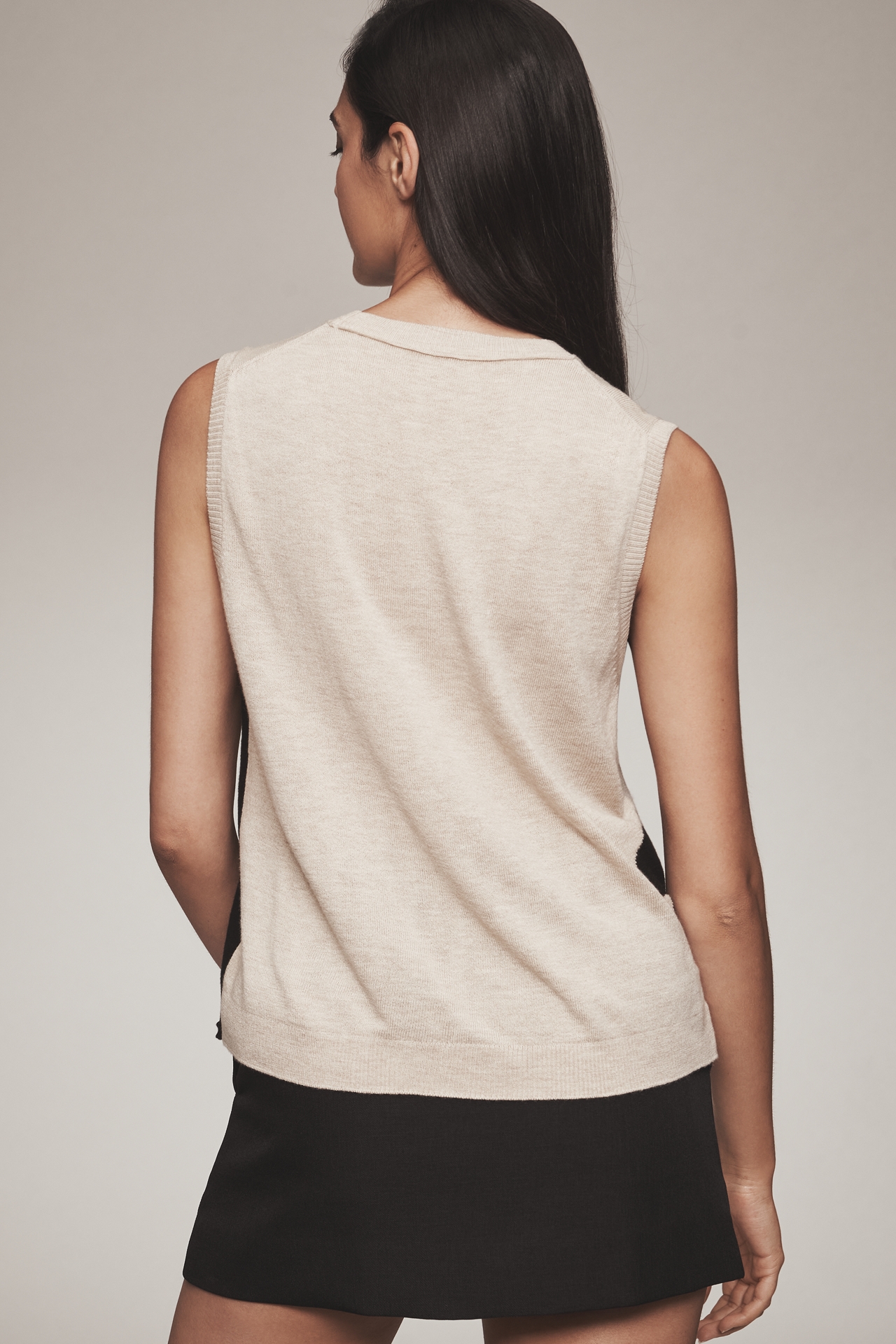 Maeve Wool Blend Sleeveless Dog Sweater