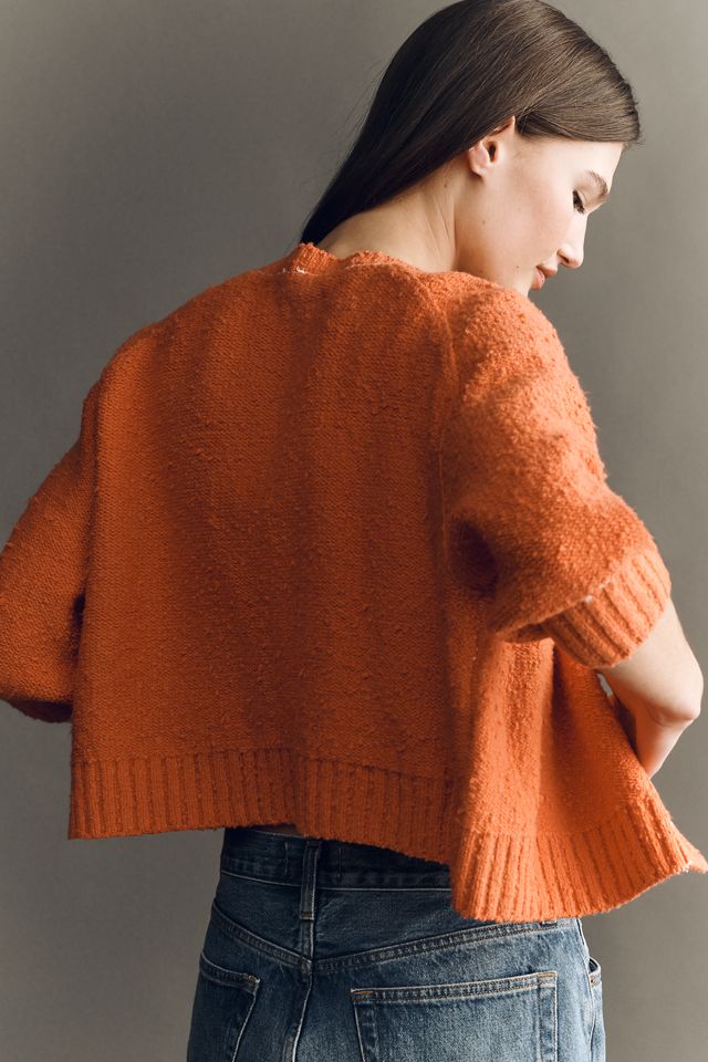 Pilcro Textured Crop Cardigan  #1