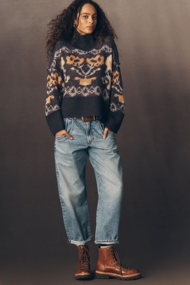 By Anthropologie Mock-Neck Brushed Sweater #1