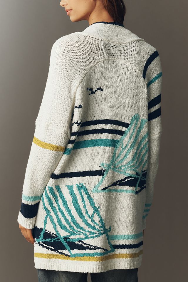 Maeve Oversized Nautical Cardigan #1