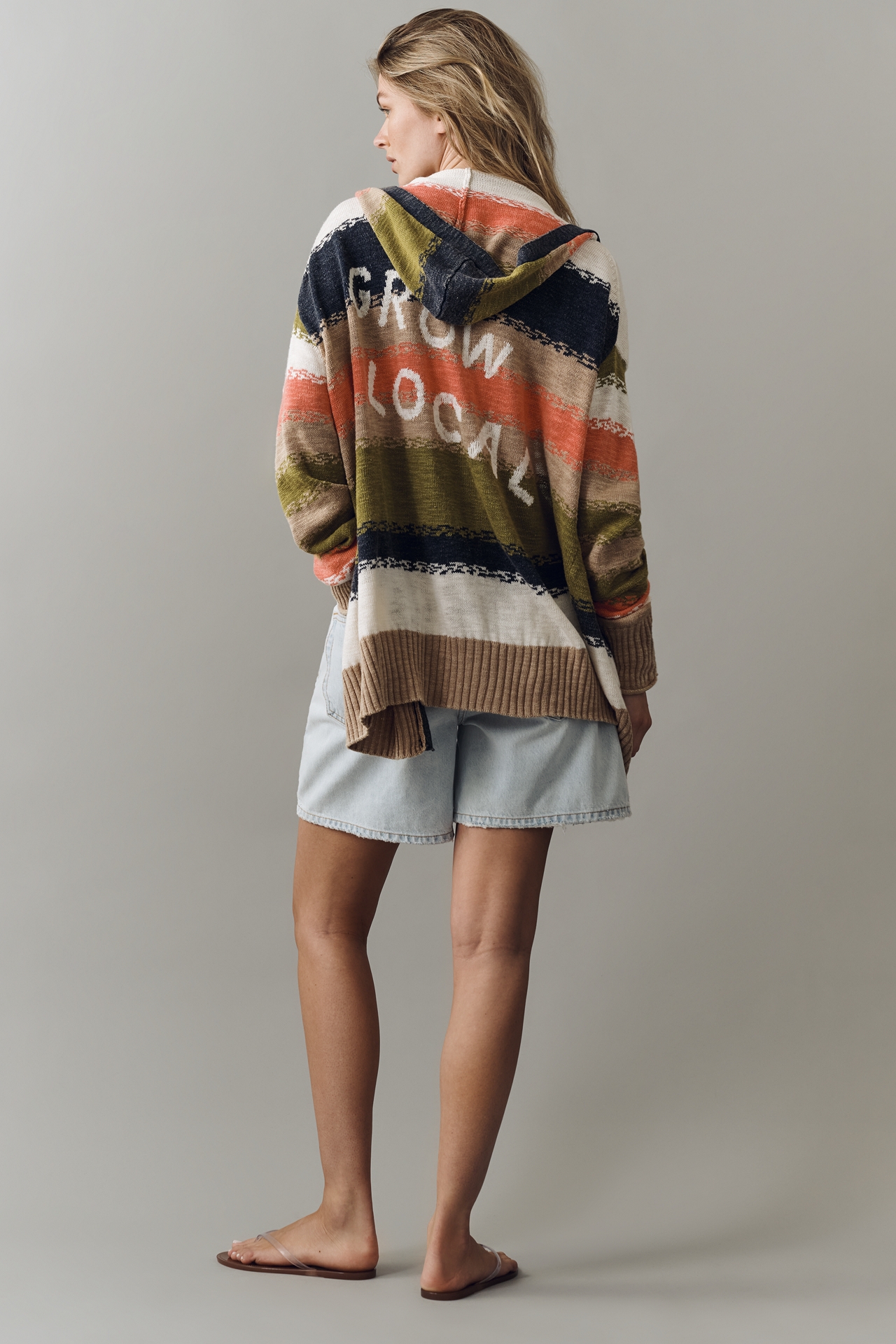 Pilcro Hooded Cardigan