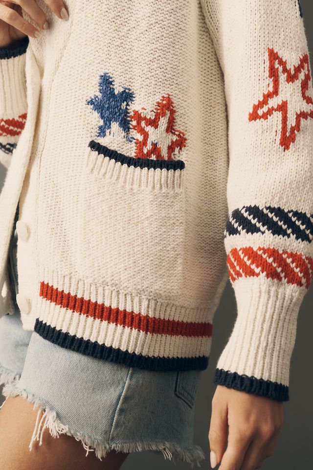 Maeve Sailboat Cardigan | Anthropologie