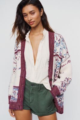 Pilcro Cable Knit Oversized Jumper