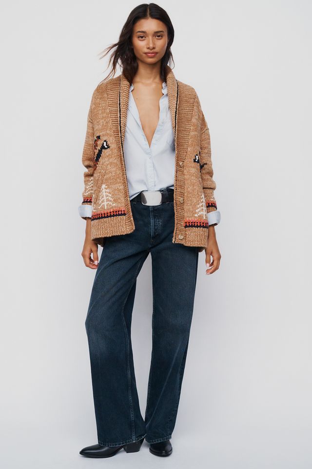 Pilcro Goose Cotton Wool Blend Cardigan #2