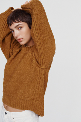 Pilcro Rooney Crew-Neck Sweater