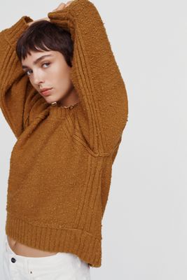 Pilcro Rooney Relaxed Crew Neck Sweater