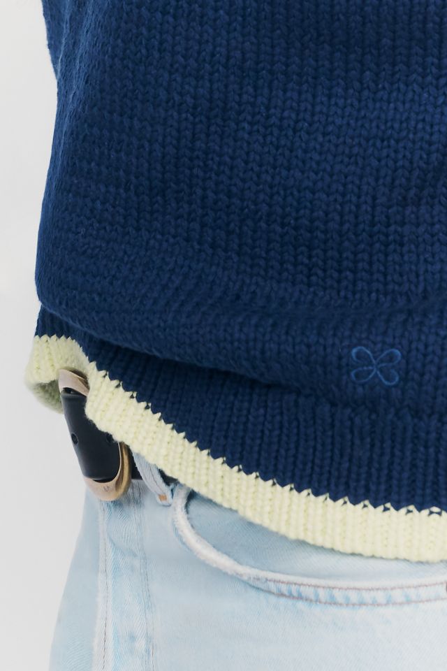 Maeve V-Neck Sweater Vest #1