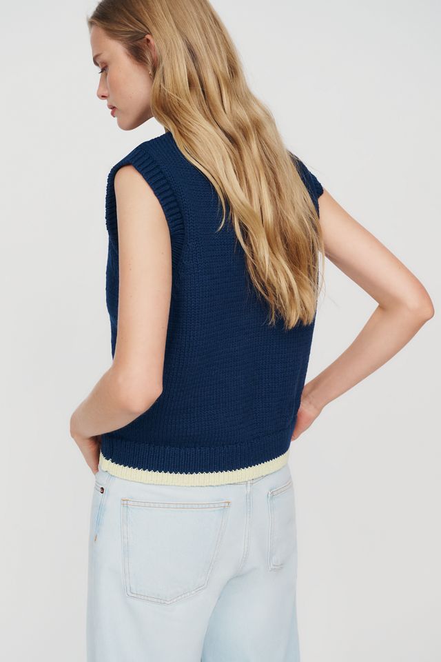 Maeve V-Neck Sweater Vest #2