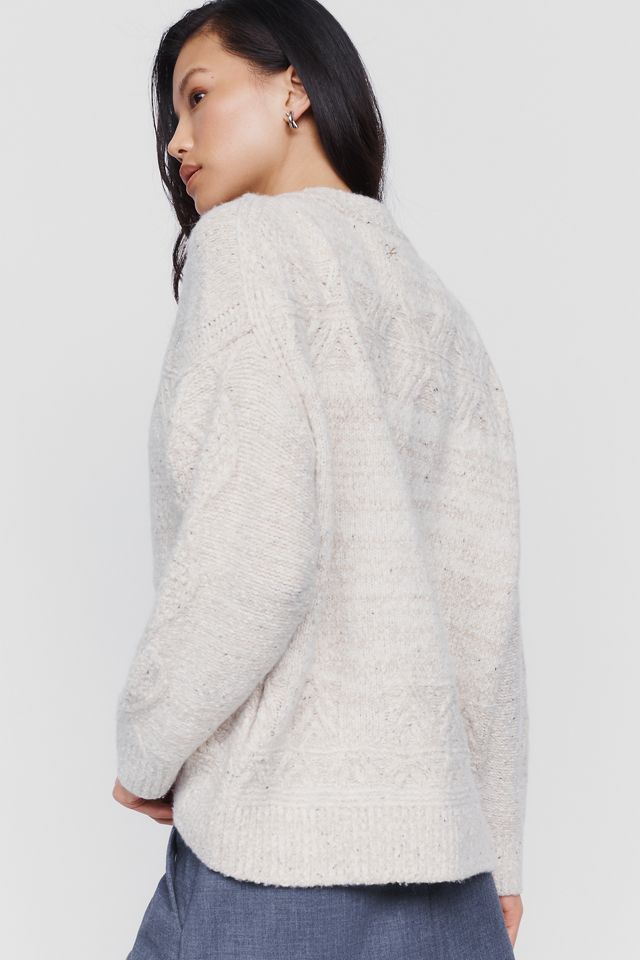 Maeve Cotton Wool Blend Cardigan #3