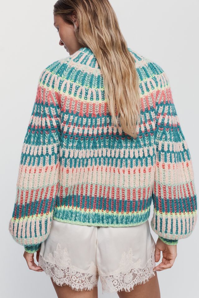 Pilcro Wool Blend Crew Neck Sweater #1