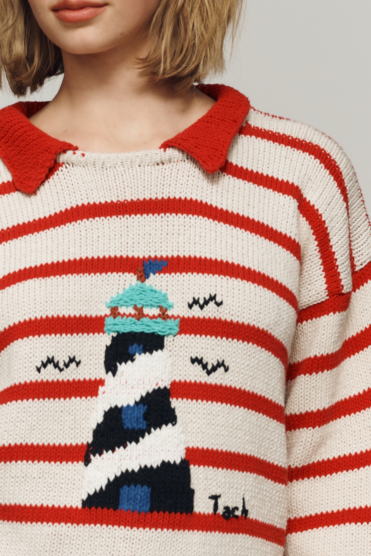 Tach Clothing 100% Cotton Splash Sweater