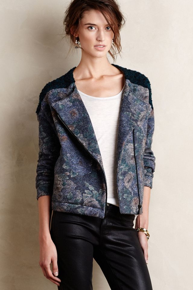 Flora Moto Jacket | Anthropologie