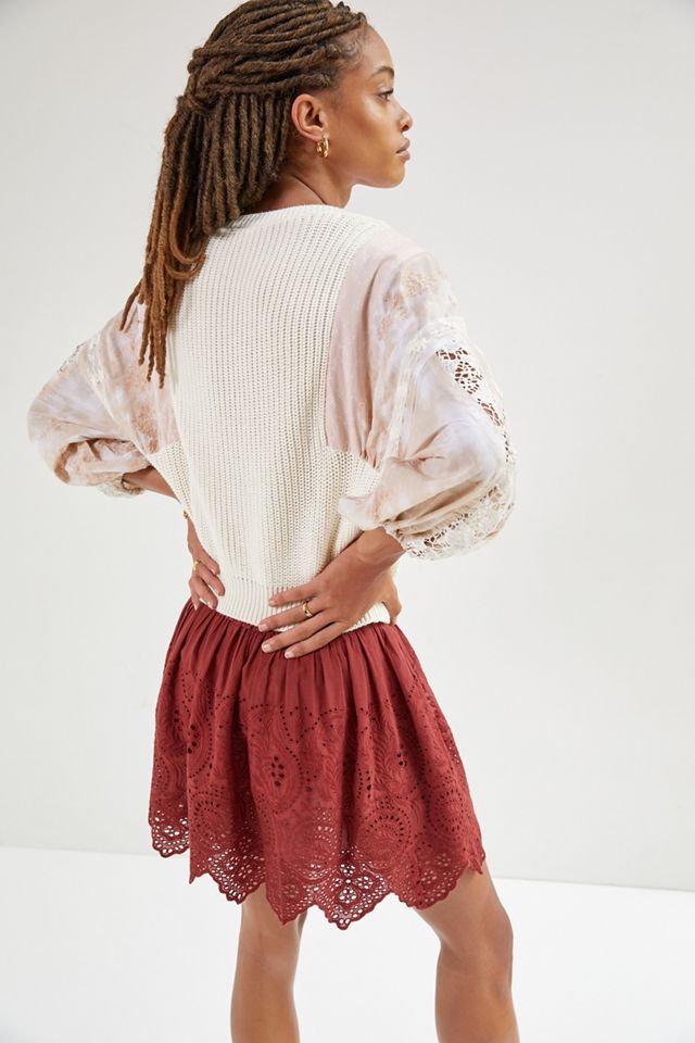 Pilcro Martine Peasant-Sleeve Sweater #4