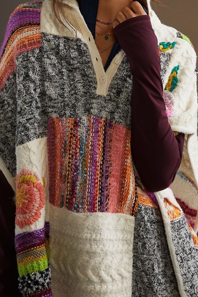 Anthropologie hotsell poncho sweater