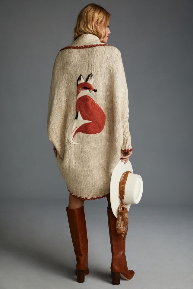 By Anthropologie Fox Cardigan Sweater #3