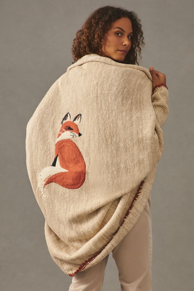 By Anthropologie Fox Cardigan Sweater #5