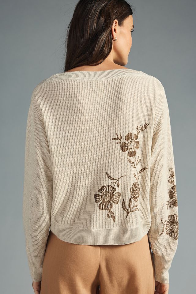 bloomingprint Lightweight Printed Sweater #3