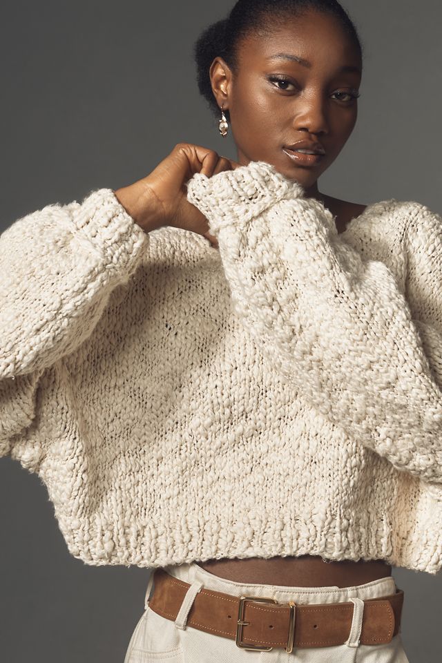 Pilcro Cozy Crew-Neck Sweater #3
